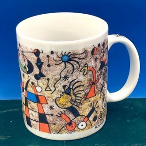 Chaleur Coffee Mug art by Joan Miró Vintage Artist series 14 oz MIRO ESCAPE LAD